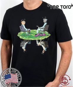 Rick and Morty Crossover Walter and Jesse Breaking Bad Tee Shirt