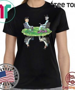 Rick and Morty Crossover Walter and Jesse Breaking Bad Tee Shirt