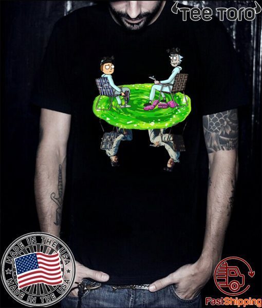 Rick and Morty reflection Breaking Bad 2020 T-Shirt