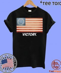 Rush Limbaugh The Stand Up for Betsy Ross Flag Victory T-Shirt