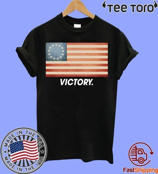 Rush Limbaugh The Stand Up for Betsy Ross Flag Victory T-Shirt