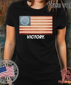 Rush Limbaugh The Stand Up for Betsy Ross Flag Victory T-Shirt