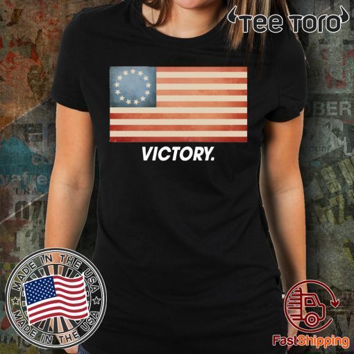 Rush Limbaugh The Stand Up for Betsy Ross Flag Victory T-Shirt