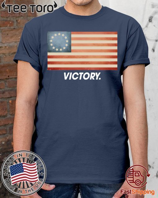 Rush Limbaugh The Stand Up for Betsy Ross Flag Victory T-Shirt