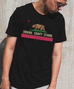 Sonoma County Strong Wildfire Tee Shirt