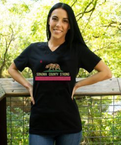 Sonoma County Strong Wildfire Tee Shirt