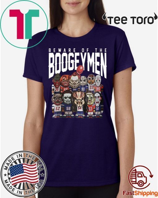The Boogeymen Patriots Defense Shirt - Offcial Tee