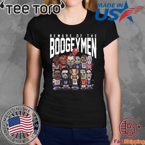 The Boogeymen Patriots Defense t-shirts