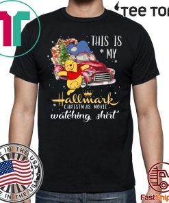 This is my Hallmark Christmas Movie Watching Tee Shirt