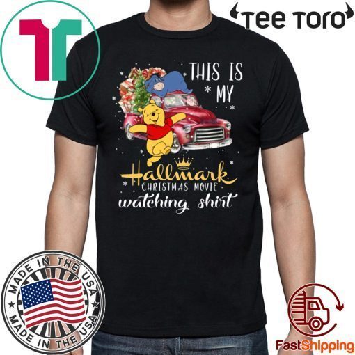 This is my Hallmark Christmas Movie Watching Tee Shirt