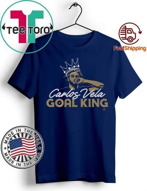 Carlos Vela Shirt - Goal King, Los Angeles, MLSPA Classic T-Shirt