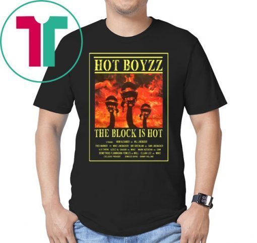 SAN FRANCISCO 49ERS HOT BOYZZ THE BLOCK IS HOT SHIRT