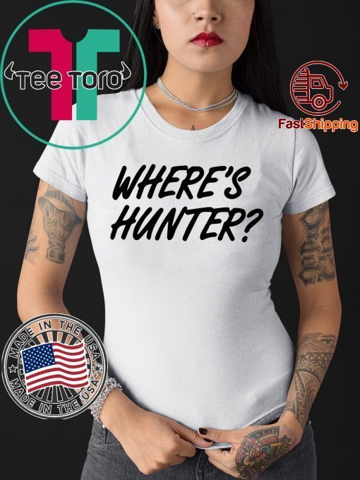 Donald Trump Where’s Hunter Tee Shirts