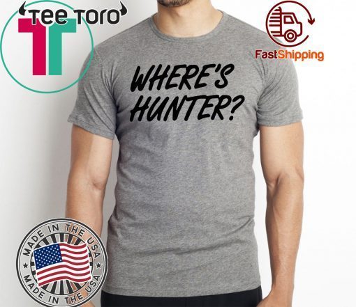 Where To Buy Where’s Hunter Tee Shirt