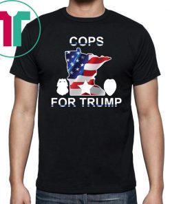 Cops For Trump T-Shirt Vote Trump 2020 Tee