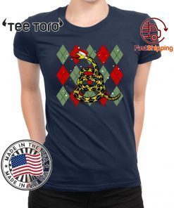 Gadsden Snek Snake Ugly Christmas Gift T-Shirt