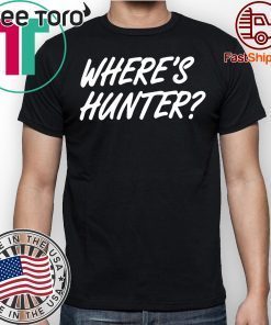 Donald Trump 2020 Is Selling 'Where's Hunter' Shirt