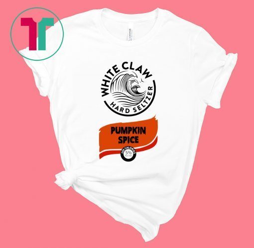 White Claw Halloween Costume Pumpkin Spice t shirt