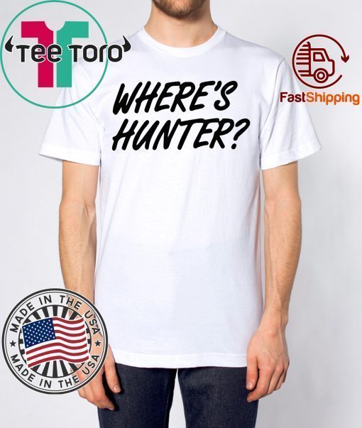 Trump Where’s Hunter Gift 2020 T-Shirt