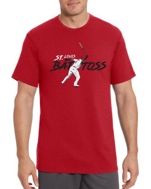 Yadi Molina Shirt - St. Louis Bat Toss - MLBPA