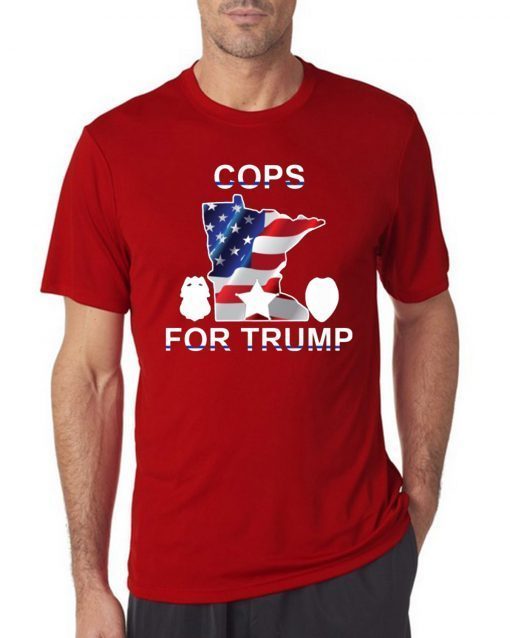 Website For Milwaukee Cops For Trump 2020 T-Shirt