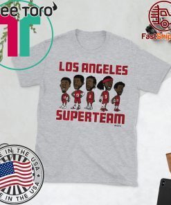 NBPA Officially Licensed Los Angeles Superteam Original T-Shirt