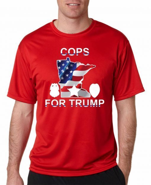 Minneapokis Police Cops For Trump T-Shirt