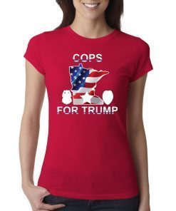 Where To Buy Cops for Trump Limited Edition T-Shirt