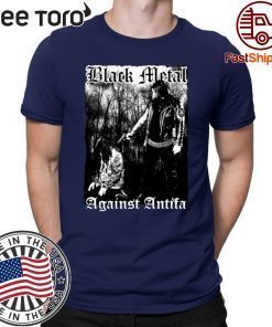 Behemoth’s Nergal Reveals ‘Black Metal Against Antifa’ T-Shirt For Mens Womens