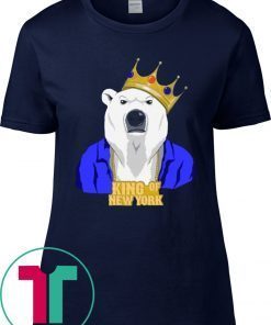 NEW YORK METS KING OF NEW YORK SHIRT PETE ALONSO - POLAR BEAR