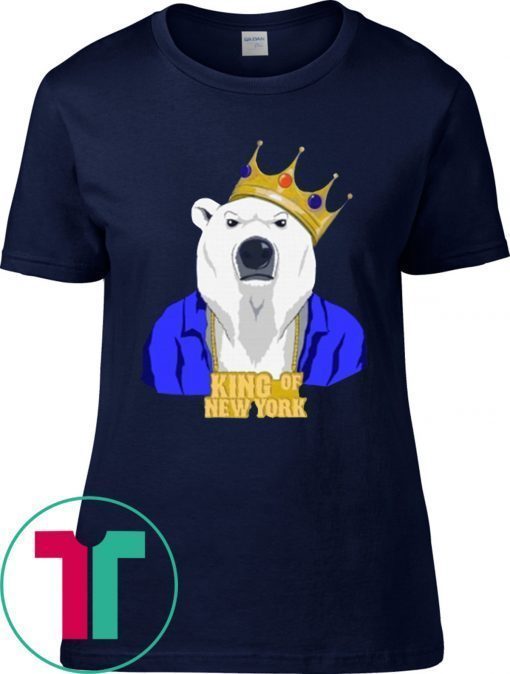 NEW YORK METS KING OF NEW YORK SHIRT PETE ALONSO - POLAR BEAR