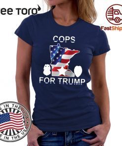 Minneapolis Police Cops For Trump Tee Shirt