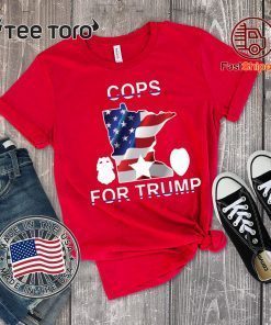Cops For Trump Minnesota 2020 Tee Shirt