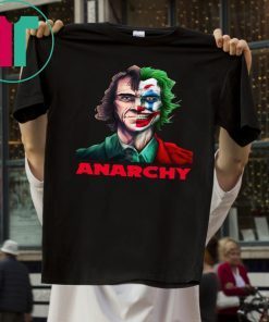 Joker Joaquin Phoenix Anarchy Offcial T-Shirt