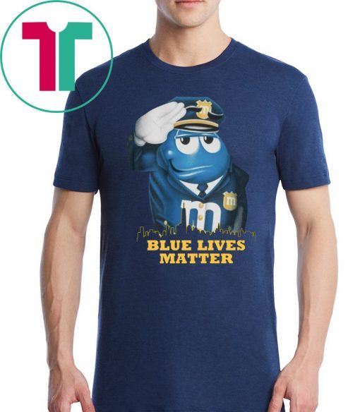 Police State MM candy blue lives matter Unisex T-Shirt