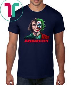 Joker Joaquin Phoenix Anarchy Offcial T-Shirt