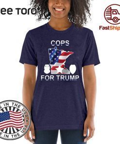 Minneapolis Police Cops For Trump Tee Shirt