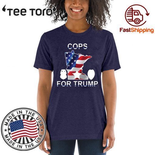 Minneapolis Police Cops For Trump Tee Shirt