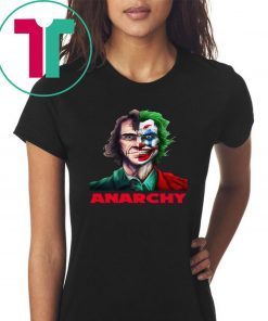 Joker Joaquin Phoenix Anarchy Offcial T-Shirt