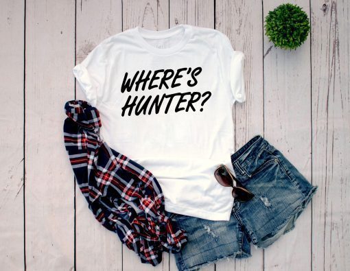 Donald Trump Campaign Rolls out 'Where's Hunter' Shirt