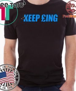 Offcial Keep £Ing Keep Pounding Ron Rivera Panthers T-Shirt