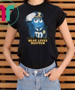 Police State MM candy blue lives matter Unisex T-Shirt