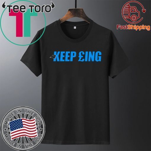 Offcial Keep £Ing Keep Pounding Ron Rivera Panthers T-Shirt