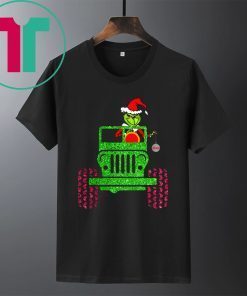 Grinch Jeep Chrismas Classic T-Shirt