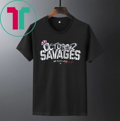 New York Savages Hunt Rings In October Classic T-Shirt