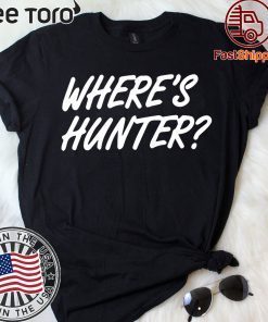 Mens Womens Where's Hunter T-Shirt