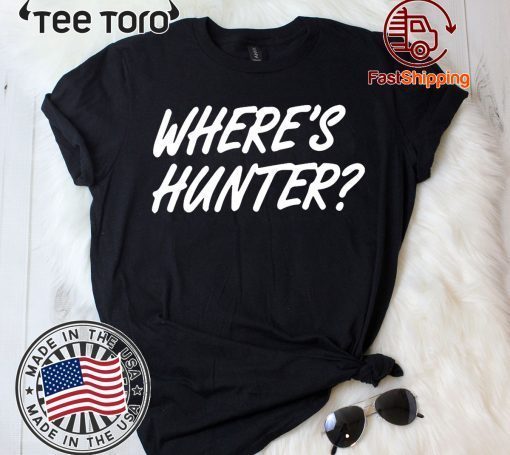 Mens Womens Where's Hunter T-Shirt