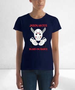 Jason Hates blood on shoes Offcial T-Shirt