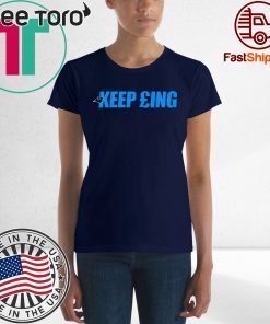 Offcial Keep £Ing Keep Pounding Ron Rivera Panthers T-Shirt