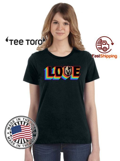 VGK Pride Love is Love Shirt